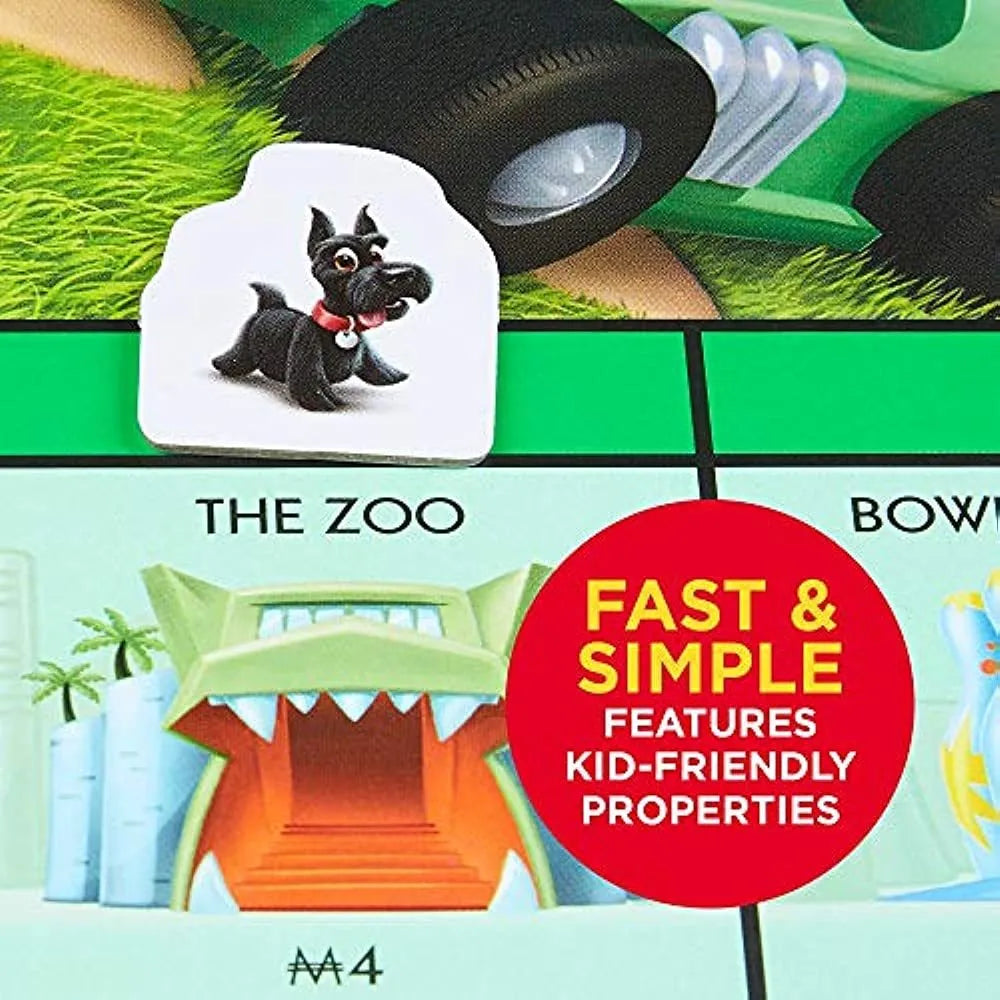 Monopoly Junior Juego De Mesa Para Niños A Partir De 5 Años Diversión Y Aprendizaje