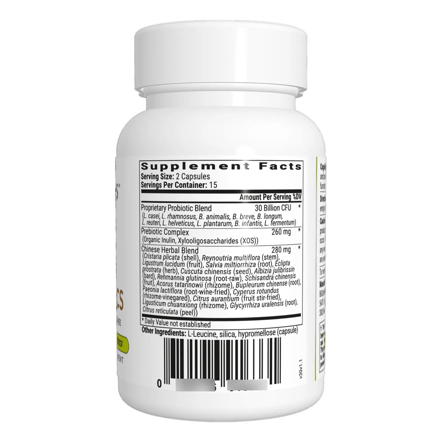 Cognibiotics Probiótico Cerebral 30 Cápsulas Mejora Enfoque Memoria y Estado de Ánimo