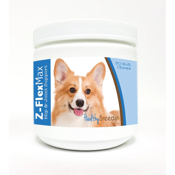 Pembroke Welsh Corgi Z Flex Max Masticables Suaves Para Cadera Y Articulaciones 50 Unidades