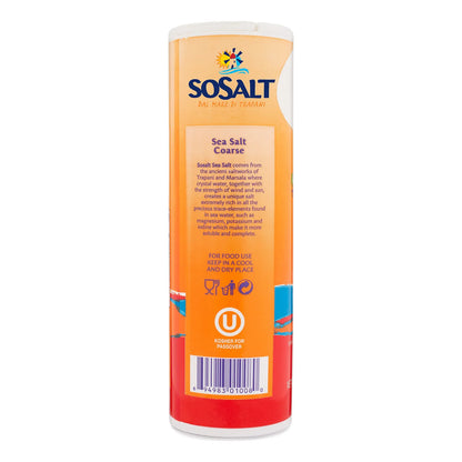 Sal Marina Gruesa Siciliana Trapani 750g Secada Al Sol Agitador Premium