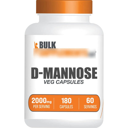 Capsulas D Mannosa 2000mg Salud Tracto Urinario 180 Unidades Suplemento Eficaz