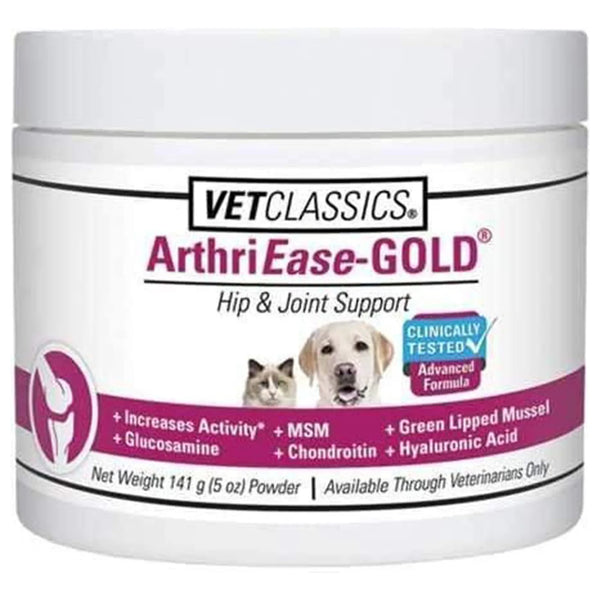 ArthriEase Gold Soporte Articular Para Perros Y Gatos Alivia Dolor Y Rigidez