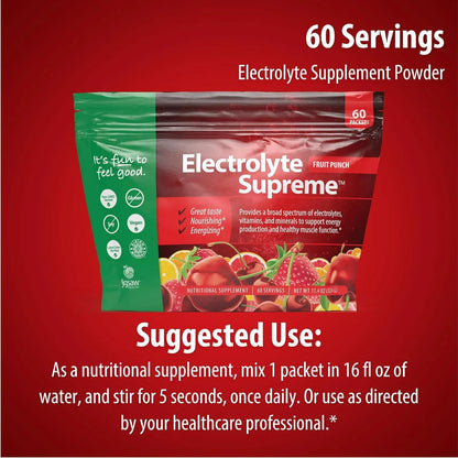 Electrolitos Completo Sabor Ponche Frutas 60 Porciones Oligo Hidratación Óptima Y Energía