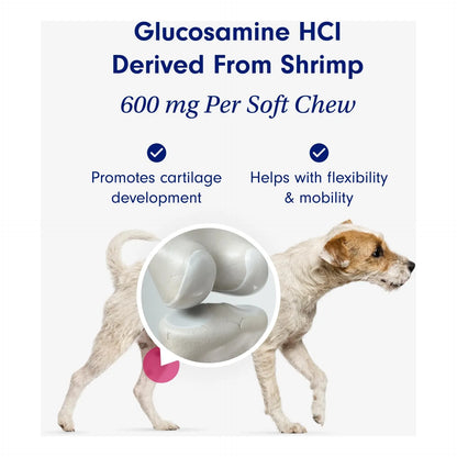 Masticables Para Perros Cuidado Articulaciones Altos Niveles Glucosamina Omega 3