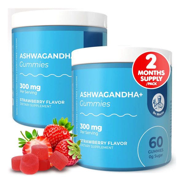 Gomitas Ashwagandha Para Calma Relajacion Y Soporte Inmunologico 120 Unidades