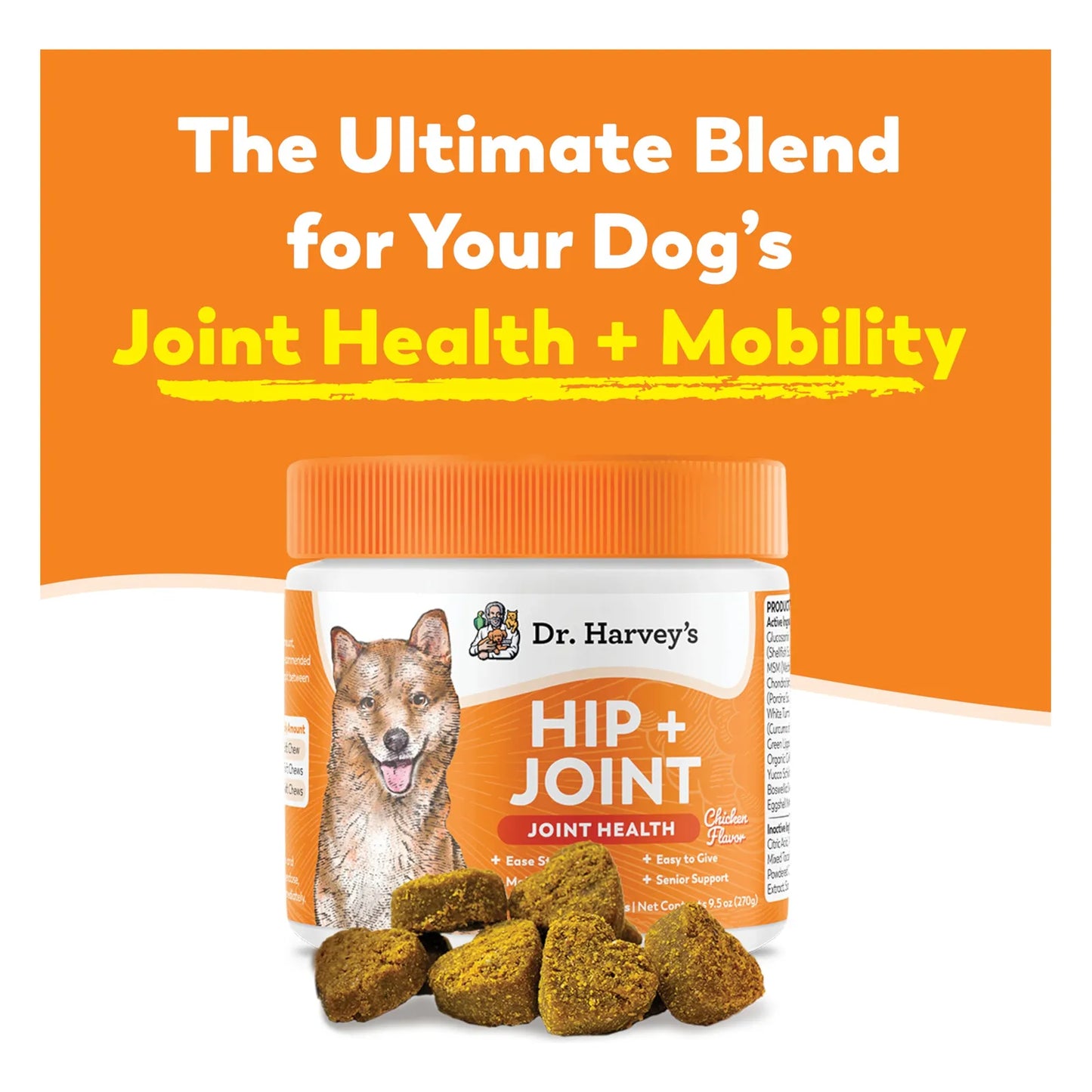Masticables Suaves Para Perros Cadera Articulaciones Glucosa Dr Harveys