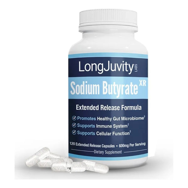 Butirato De Sodio 120 Cápsulas 300 Mg Liberación Prolongada