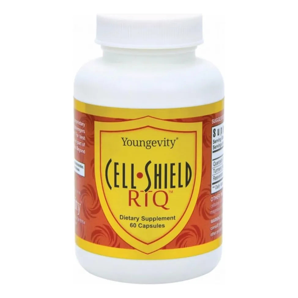 Cell Shield RTQ Curcumina Quercetina Knotweed Japonés Antioxidante 60 Cápsulas