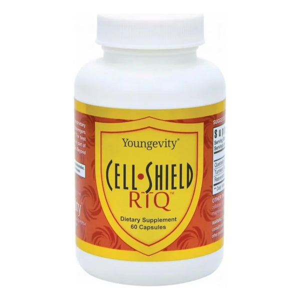 Cell Shield RTQ Curcumina Quercetina Knotweed Japonés Antioxidante 60 Cápsulas