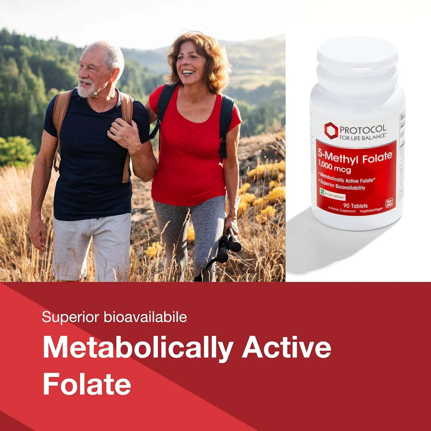 Methylfolate 1000 Mcg Apoyo Cerebral Alta Biodisponibilidad Protocol For Life Balance