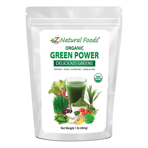 Delicious Greens Superfood Polvo De Verduras Picantes Nutritivo Y Vegano 1 Libra
