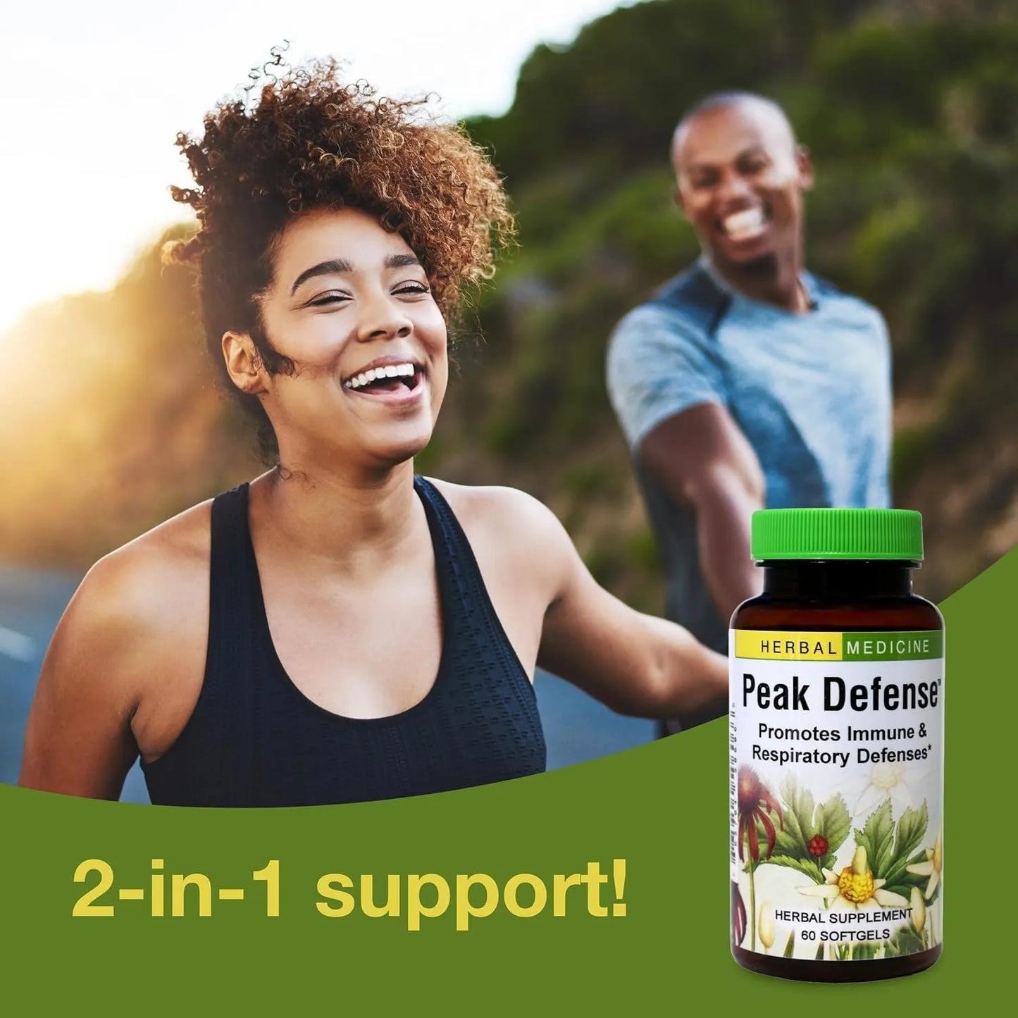 Defensor Inmunologico 60 Capsulas Blandas Naturales Apoya Sistema Inmunologico Y Respiratorio