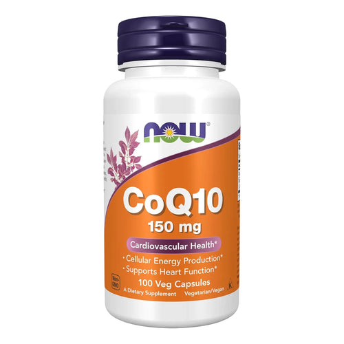 CoQ10 150 Mg Grado Farmacéutico All Trans 100 Cápsulas Energía Y Antioxidante