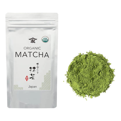 Matcha Organico Japones Uji Kyoto Polvo De Te Verde Tradicional 3.5 Oz Energia Natural Antioxidantes