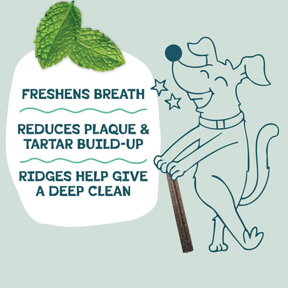Golosinas Dentales The Tooth Berry Para Perros Limpieza Dental Y Aliento Fresco