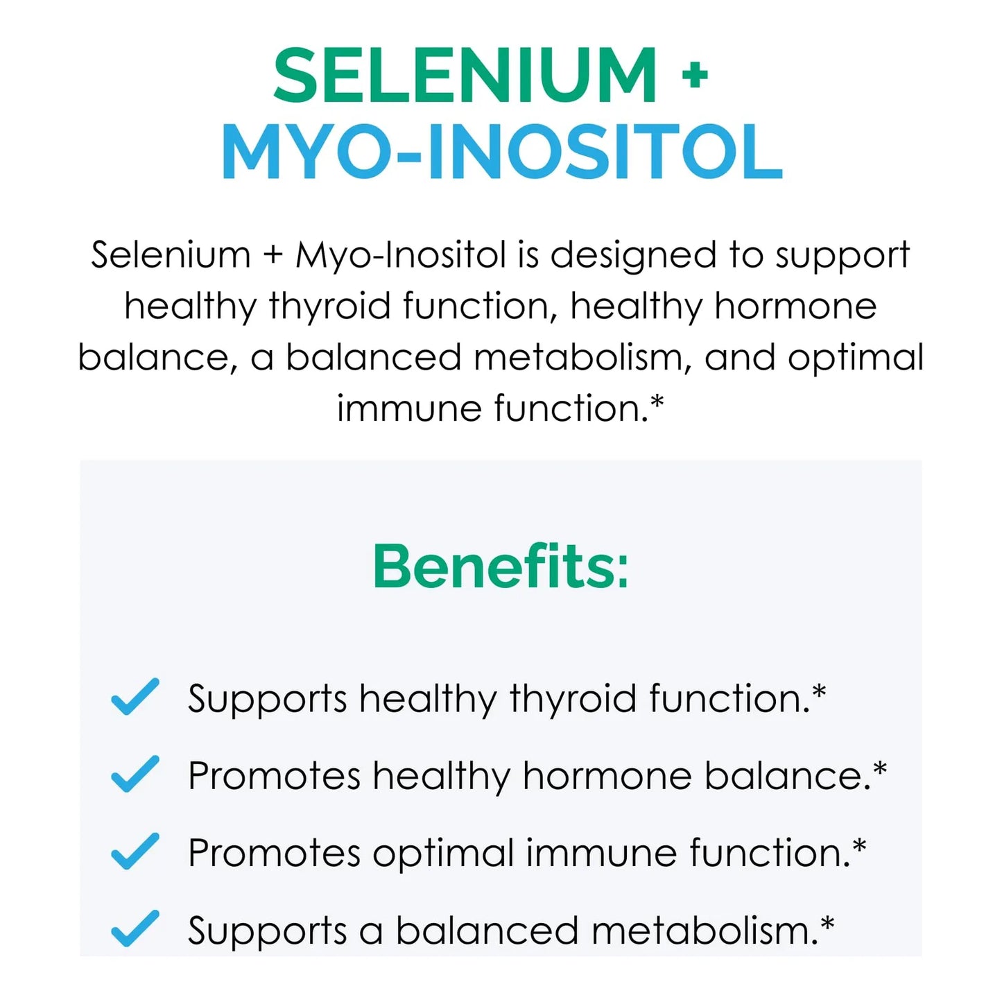 Rootcology Selenio Myo Inositol 60 Capsulas Equilibrio Hormonal E Inmunologico