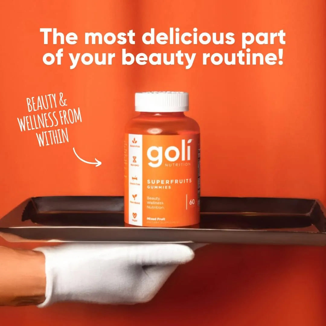 Gomitas Vitaminicas Superfruits Goli 60 Unidades Colageno Piel Radiante