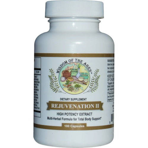 Multiherbario Rejuvenation II Apoyo Total Del Cuerpo 100 Capsulas