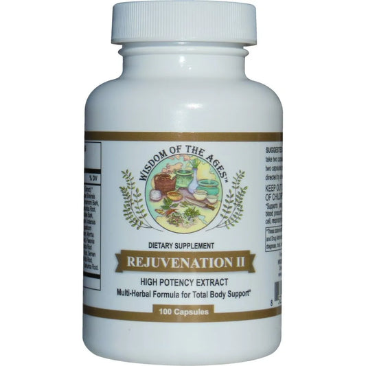 Multiherbario Rejuvenation II Apoyo Total Del Cuerpo 100 Capsulas
