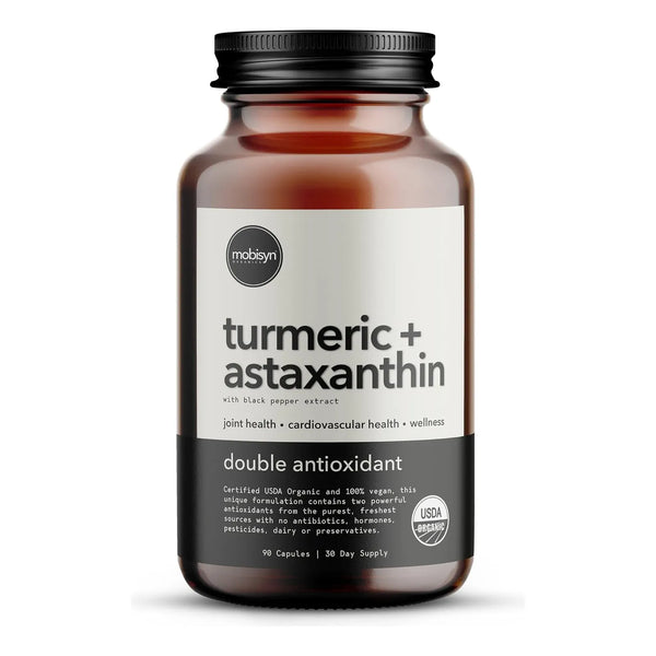 Astaxantina 12mg Con Cúrcuma 1500mg Y Bioperina Suplemento Antioxidante Premium