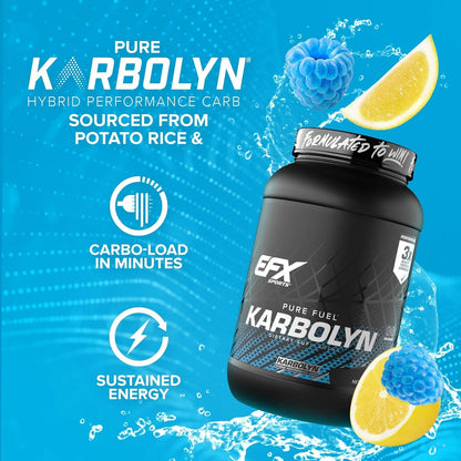 Polvo De Carbohidratos Rapida Absorcion Energia Sostenida Recuperacion EFX Sports Karbolyn Fuel
