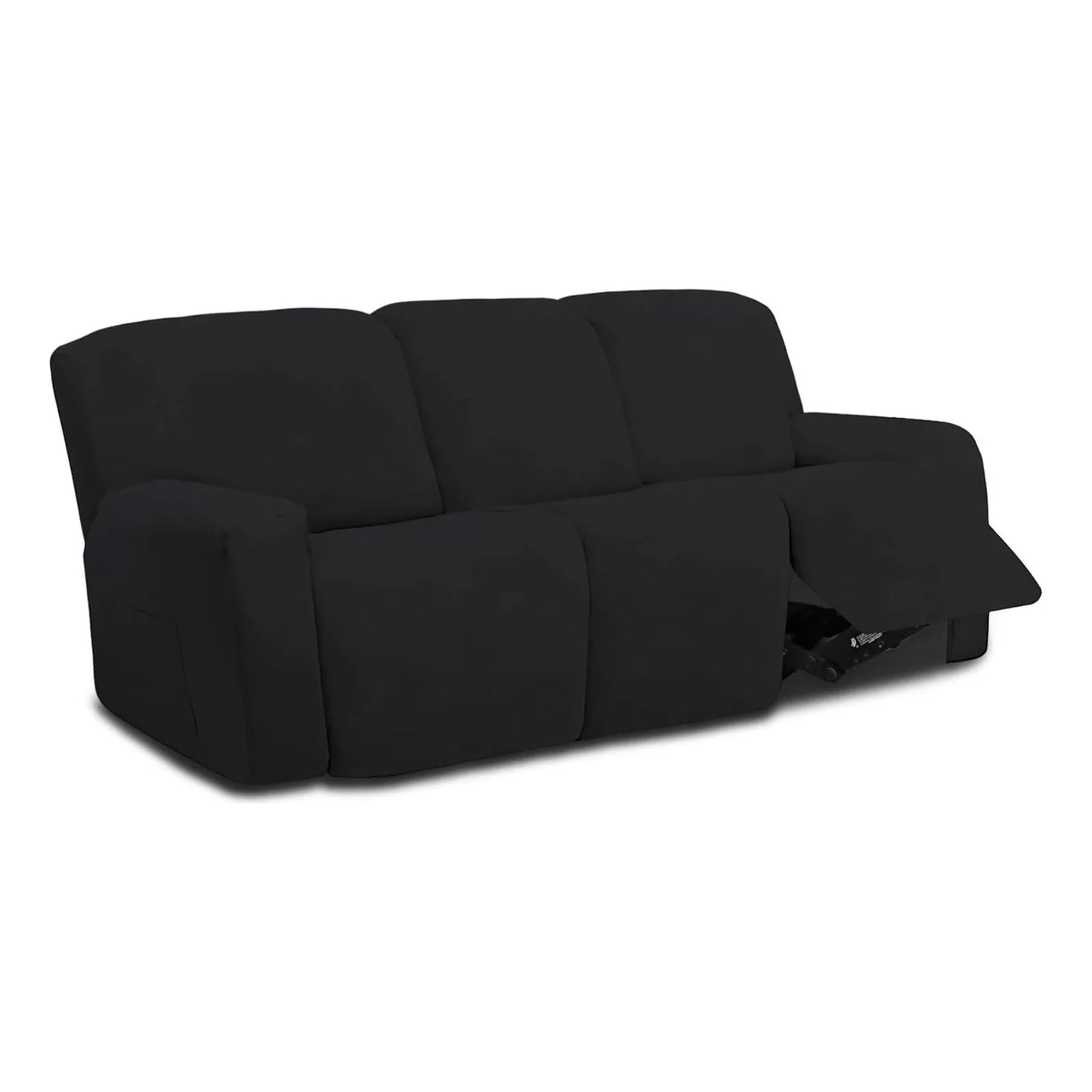 Funda Elastica Microfibra Para Sofa Reclinable Seccional 3 Cuerpos Proteccion Lavable