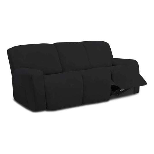 Funda Elastica Microfibra Para Sofa Reclinable Seccional 3 Cuerpos Proteccion Lavable