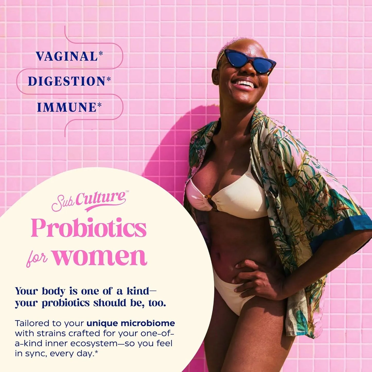 Probióticos Para Salud Vaginal Y Urinaria Femenina 50 Mil Millones UFC Enzymedica SubCulture