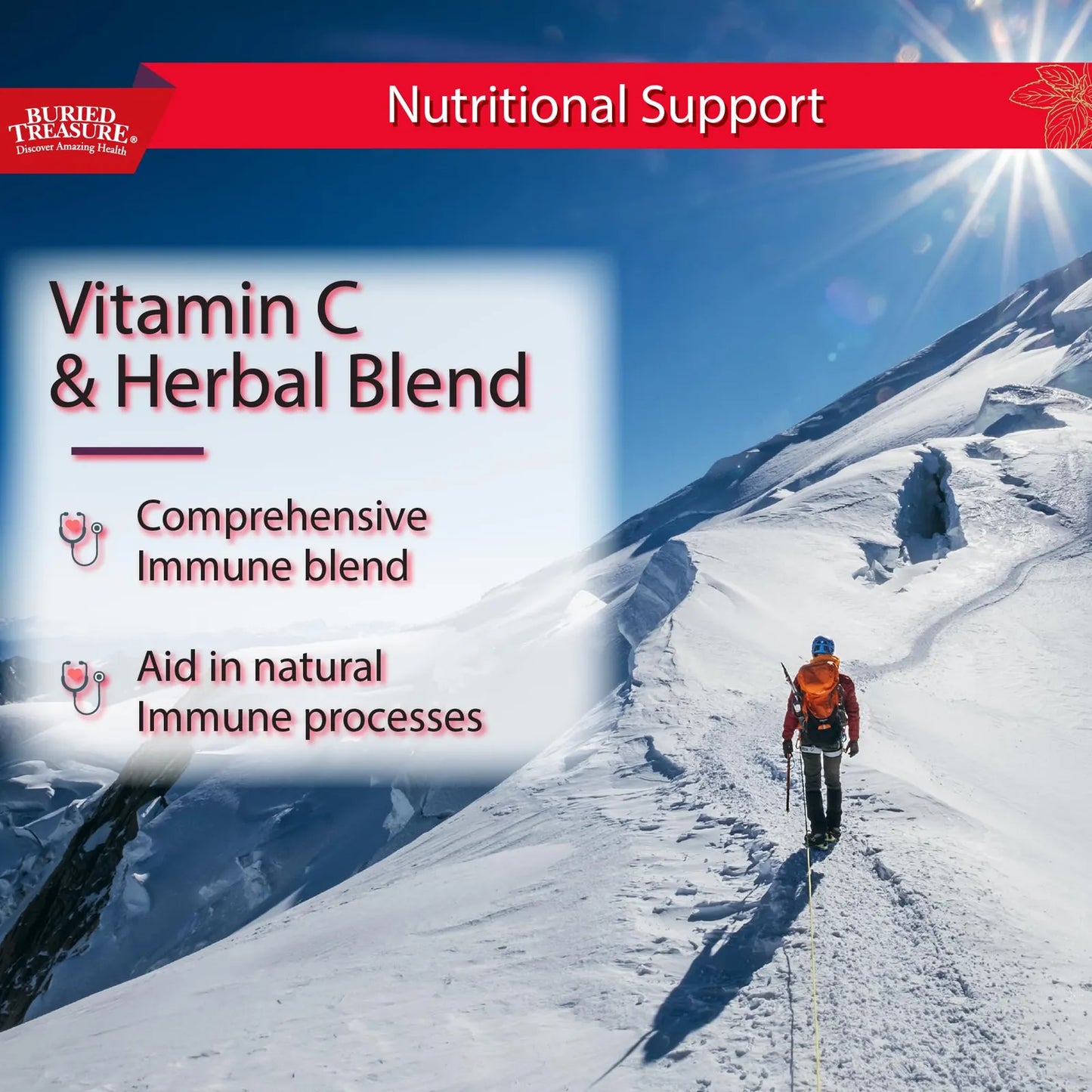 ACF Apoyo Inmunológico Extra Fuerte 16 Onzas Con Vitaminas Y Hierbas Suplemento Líquido
