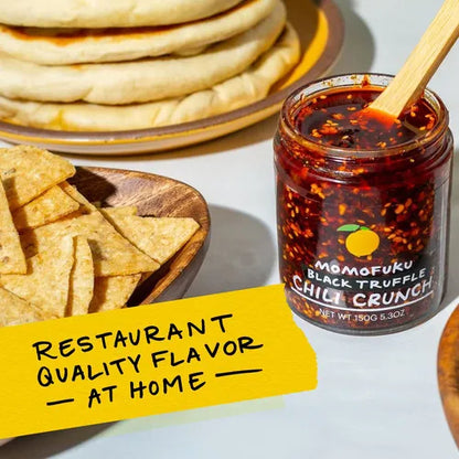 Trufa Negra De Chile Crujiente Momofuku David Chang 5 Oz Sabor Exclusivo Y Versatil