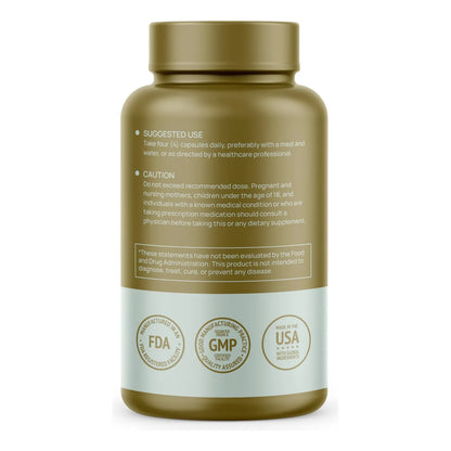 Polen De Abeja Premium Con Propóleo Y Jalea Real 3250 Mg 120 Cápsulas Vegetarianas