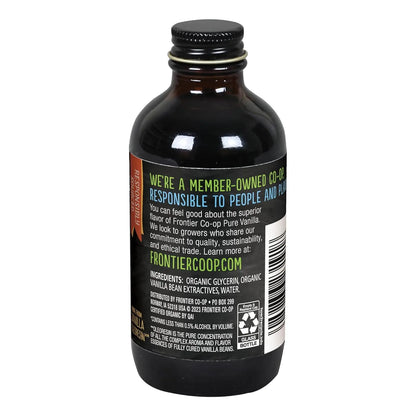 Extracto De Vainilla Orgánico 118 Ml Sabor Natural Aromatiza Postres Y Bebidas