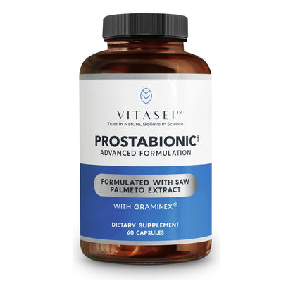 Suplemento Prostático Con Saw Palmetto Bioquercetina Pygeum Mejora Control Vejiga 60 Cápsulas