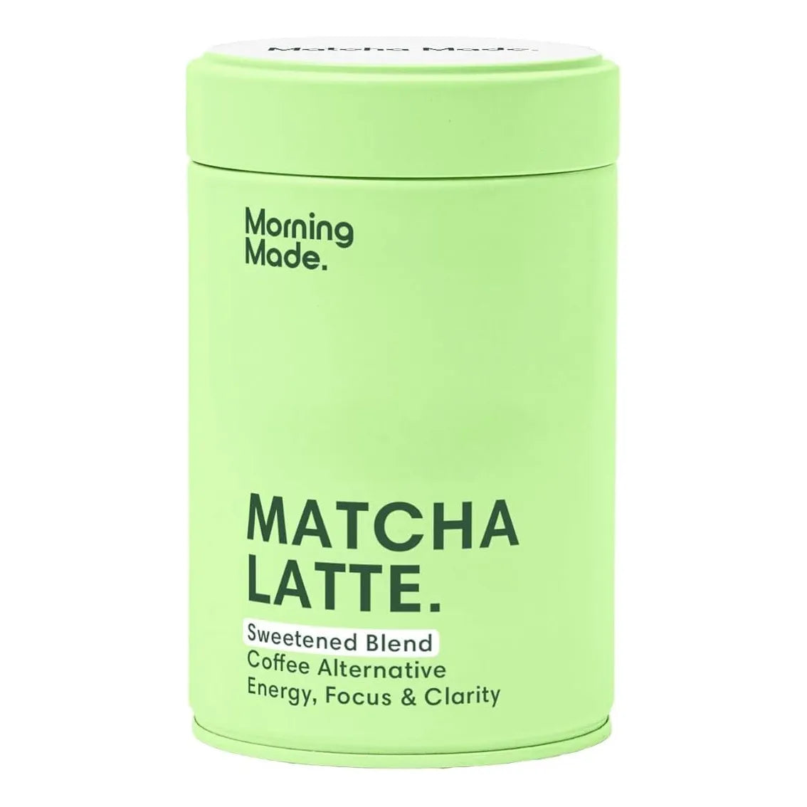 Polvo De Matcha Endulzado Original 240g Lata Resellable Té Verde Japonés Energía Natural
