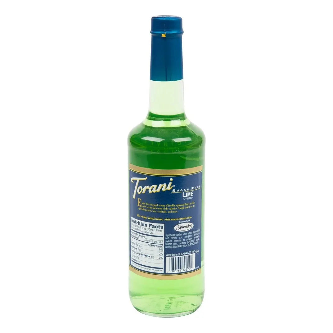 Sirope De Sabor 750 Ml Torani Para Bebidas Y Postres Sin Carbohidratos Ni Calorias