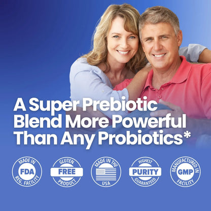 Mezcla Prebiótica SuperHMO Con 5 HMO Para Salud Intestinal Y Digestión Polvo 28 Porciones