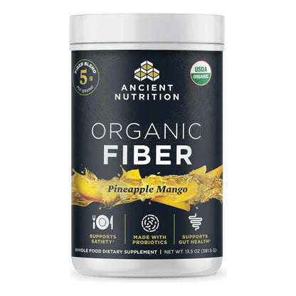 Polvo De Fibra Organica Sabor Mango Piña 382g Salud Digestiva