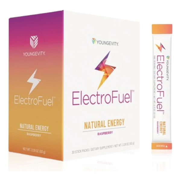 Bebida Energética Natural ElectroFuel Polvo Frambuesa Energía E Hidratación 30 Porciones