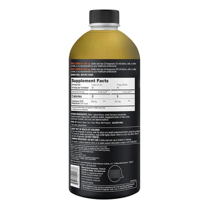 Coenzima Q10 Líquida 100 Mg Antioxidante Sabor Naranja Piña Qunol