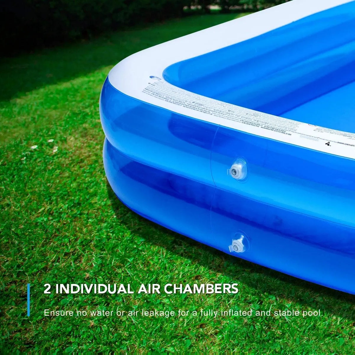 Piscina Inflable Chiclist Familiar 120x72cm Resistente Con Revestimiento Termico