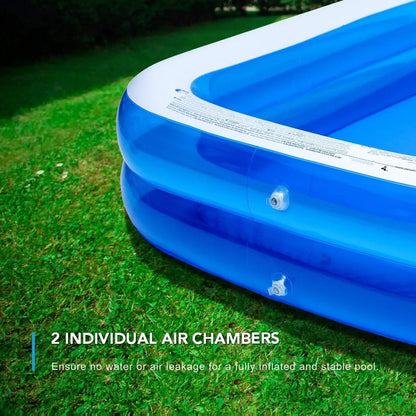 Piscina Inflable Chiclist Familiar 120x72cm Resistente Con Revestimiento Termico