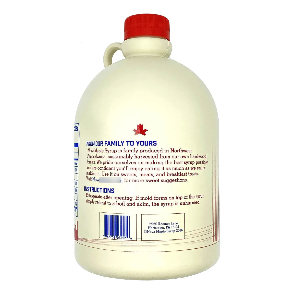 Jarabe De Arce Puro Grado A 3.78 Litros Dulce Natural Y Saludable