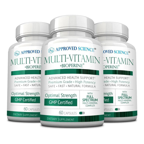 Multivitaminas Completas Con Vitaminas B Té Verde Luteína 60 Cápsulas