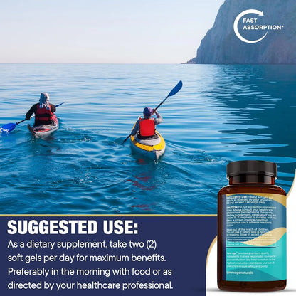 Aceite De Pescado Omega 3 2500 Mg Puro E Importado Soporte Inmune Y Articular