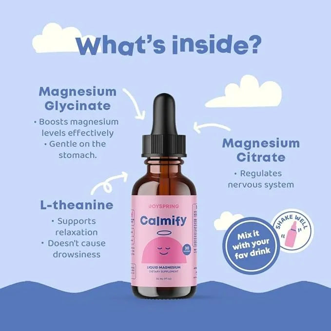 Joyspring Calmify Magnesio Infantil Apoyo Emocional Líquido 30 Ml - Imagen 2