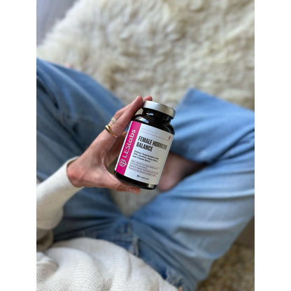 Suplemento Equilibrio Hormonal Femenino Con Inositol DIM Vitex Vitamina B6 90 Capsulas
