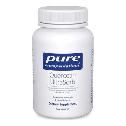 Quercetina Ultrasorb Pure Encapsulations 90 Capsulas Soporte Inmune Y Cardiovascular
