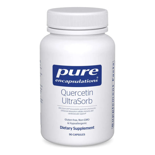 Quercetina Ultrasorb Pure Encapsulations 90 Capsulas Soporte Inmune Y Cardiovascular