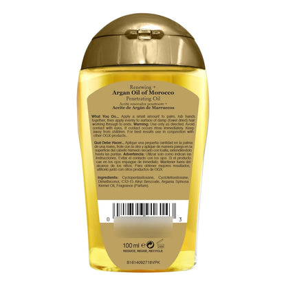 Aceite De Argan Renovador Marruecos Cabello 100 Ml