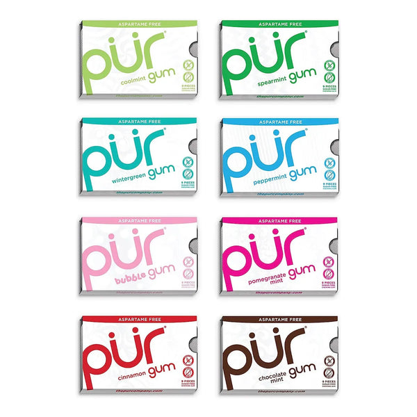 Goma De Mascar The Pur Company Sin Azúcar Refresca Tu Aliento Naturalmente
